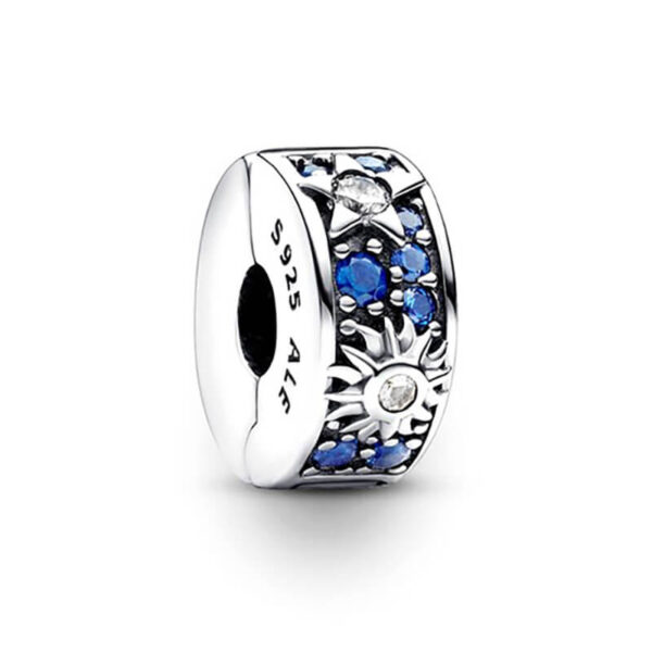 Charm / Dije Clip - Sol, Estrella y Luna