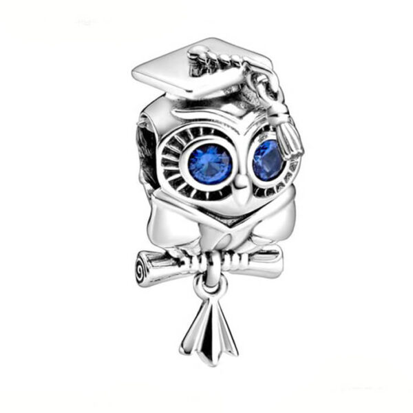 Charm / Dije - Búho Graduado