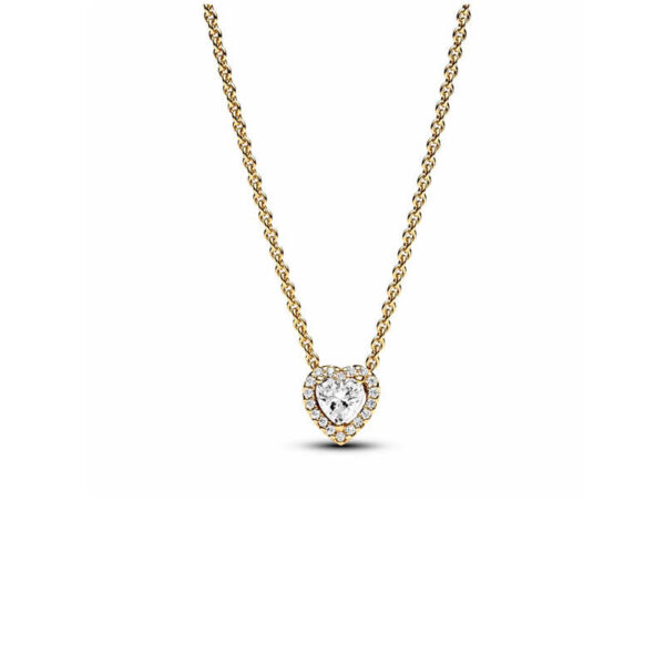 Corazón Brillante Dorado