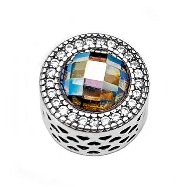 Charm / Dije - Corazones Tornasol