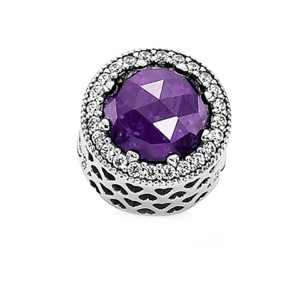 Charm / Dije - Corazones Tornasol