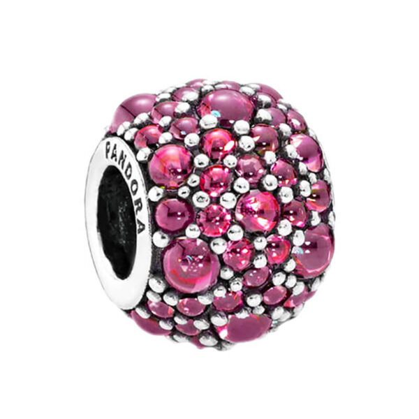 Charm / Dije - Esferas Fucsias