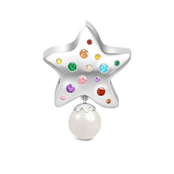 Charm / Dije - Estrella y Perla