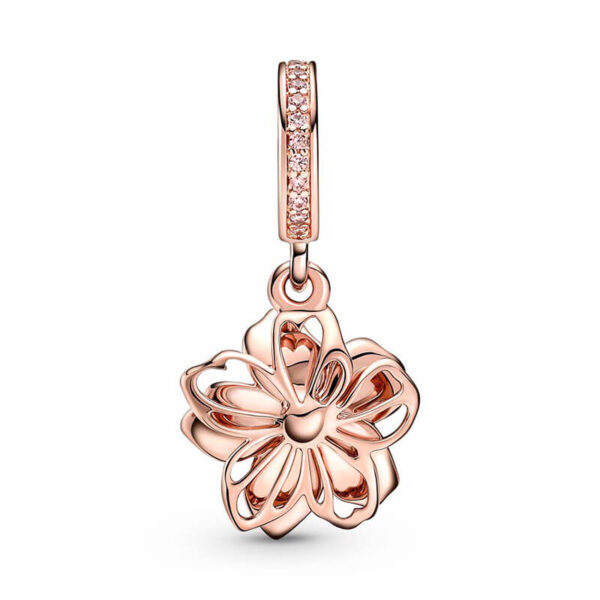 Charm / Dije - Flor de Cerezo Oro Rosa