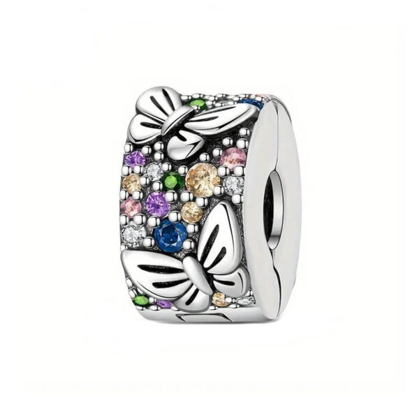 Charm / Dije Clip - Mariposas