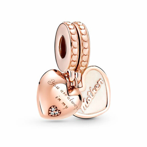 Charm / Dije - Mother Daughter Oro Rosa