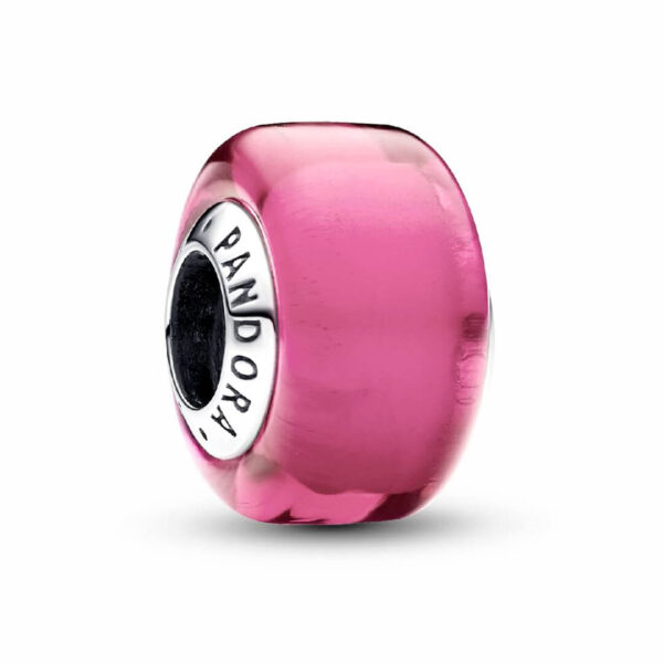Charm / Dije - Murano Pequeño Fucsia