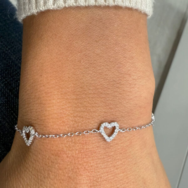 Pulsera 3 Corazones