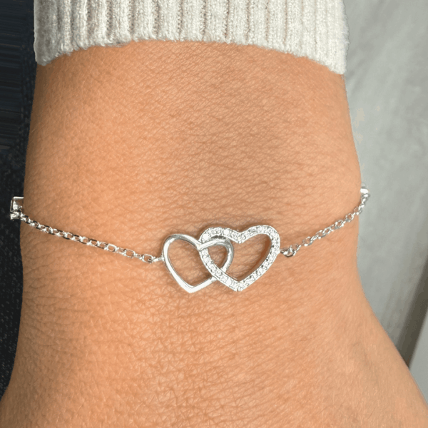 Pulsera Corazones
