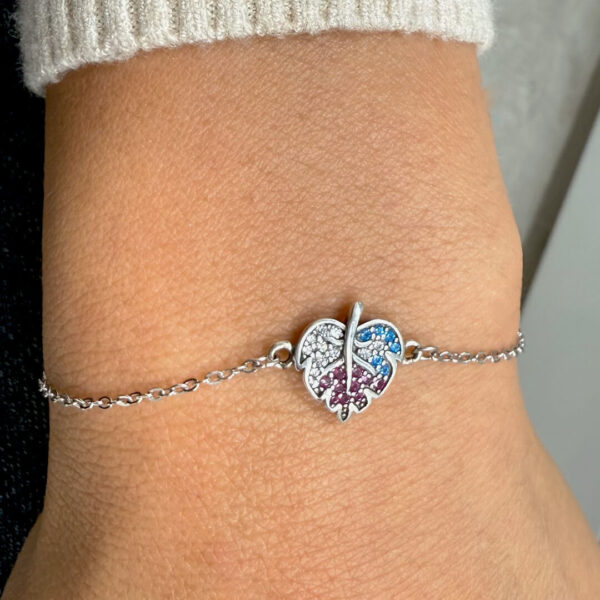Pulsera Hoja Multicolor