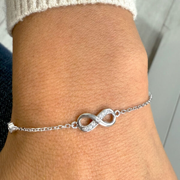 Pulsera Infinito Brillo