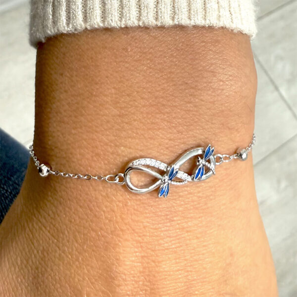 Pulsera Infinito Libélula