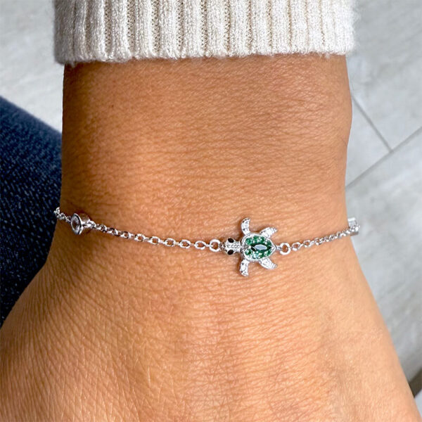 Pulsera Tortuga Verde