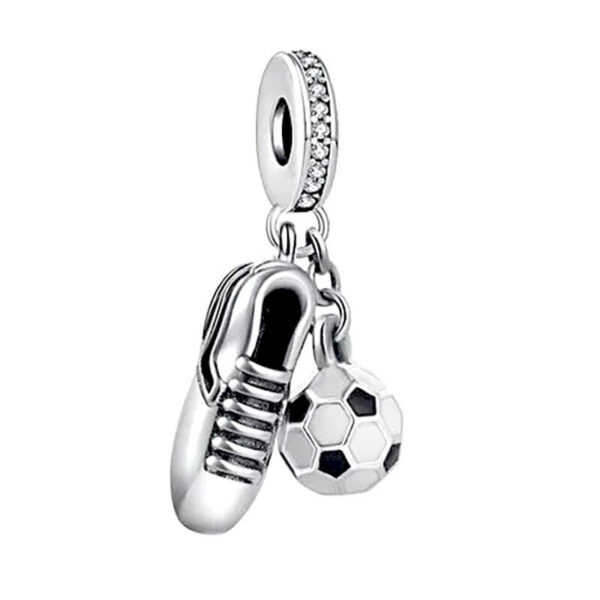 Charm / Dije - Zapato y Balón de Futbol