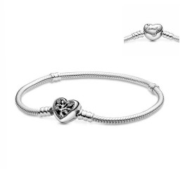 Pulsera Moments AAA Broche Corazón Árbol Vida