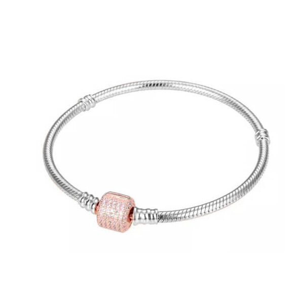 Pulsera Moments AAA Broche Barril Brillante Oro R