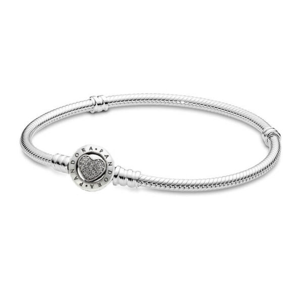 Pulsera Moments AAA Broche Clásica Corazón