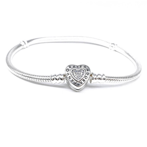 Pulsera Moments AAA Broche Corazón Signature