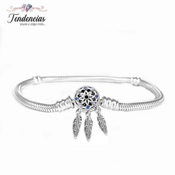 Pulsera Snake Plata 925 Broche Atrapasueños