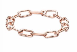 Pulsera Eslabones Plata Broche Esfera Signature