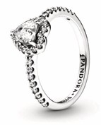 Anillo Corazón Brillante