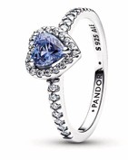 Anillo Corazón Azul