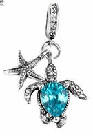 Charm / Dije - Tortuga Brillante y Estrella