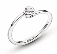 Anillo Corazón Inclinado