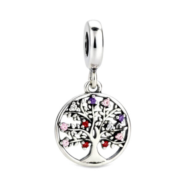 Charm / Dije - Árbol de la Vida Multicolor