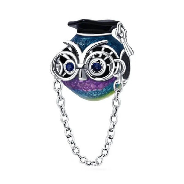 Charm / Dije - Búho Sabio Graduado