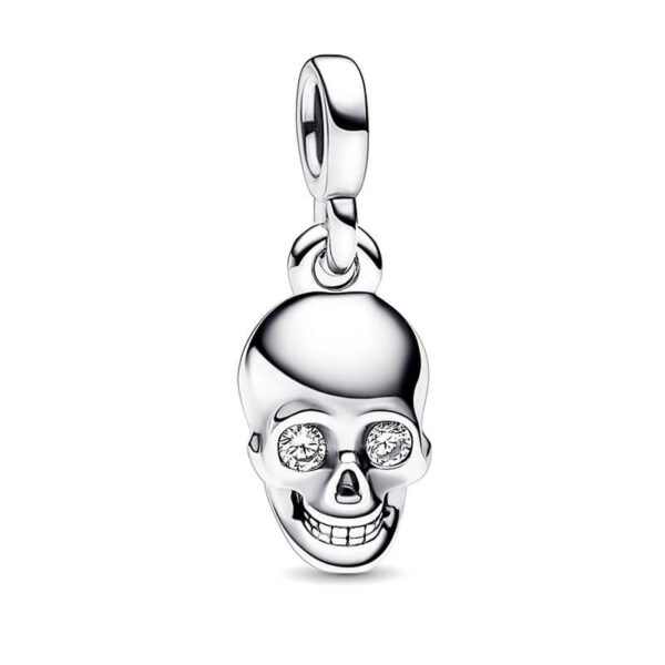 Charm / Dije - Calavera Ojos Brillantes