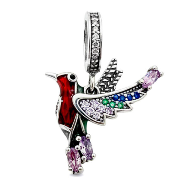 Charm / Dije - Colibrí Multicolor