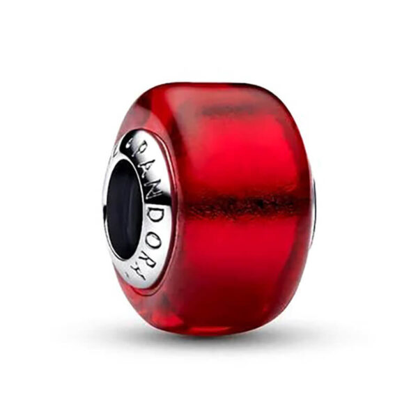 Charm / Dije - Cristal Murano Rojo