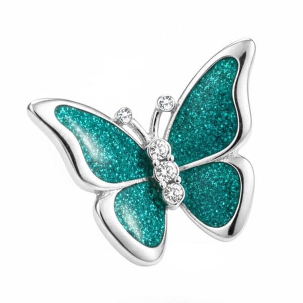 Charm / Dije - Mariposa Turquesa