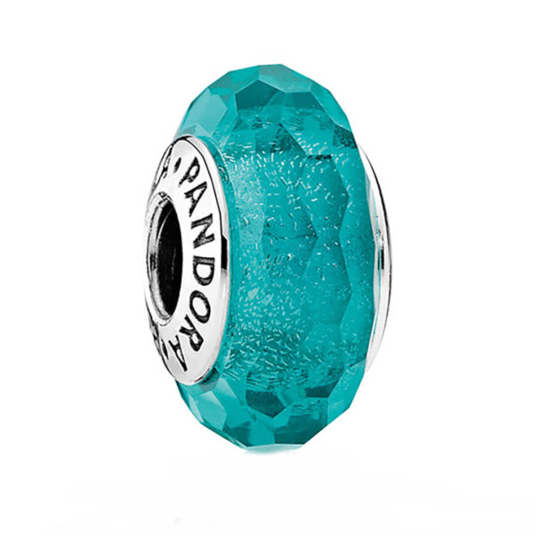 Charm / Dije - Murano Turquesa