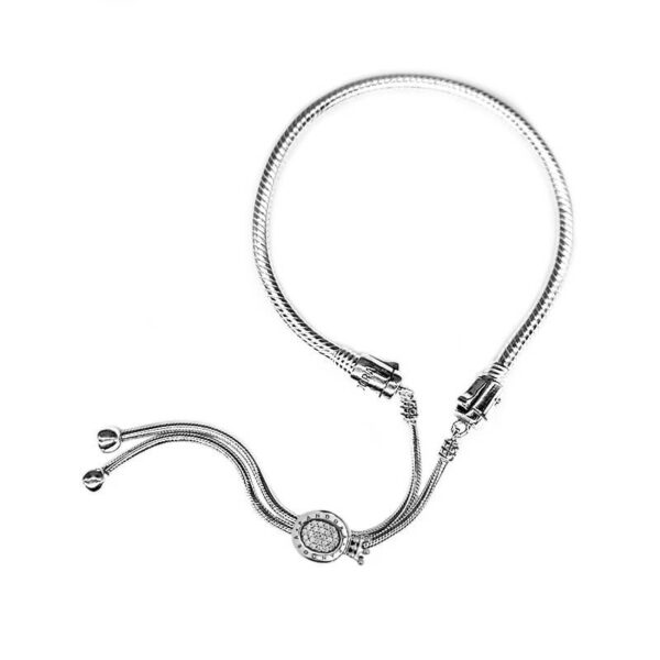 Pulsera Moments AAA Broche Deslizante Corona