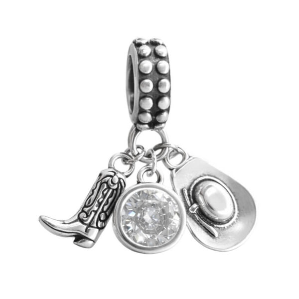 Charm / Dije - Bota y Sombrero